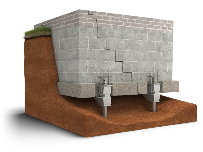 foundation repair with piers