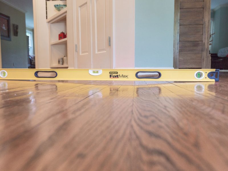 floor in house sagging