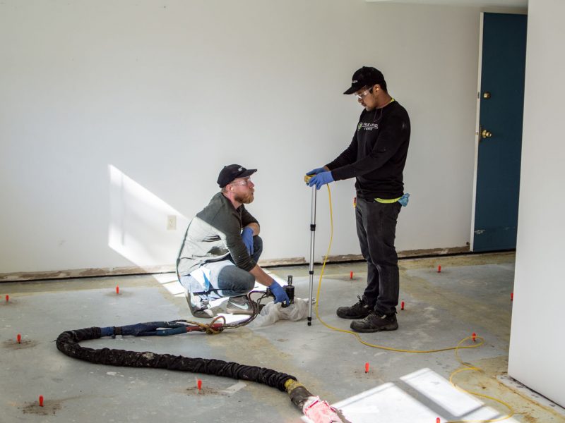 Interior Basement Slab - South Surrey 2