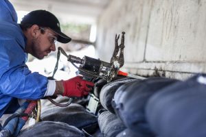 Process of Richmond bridge stabilization