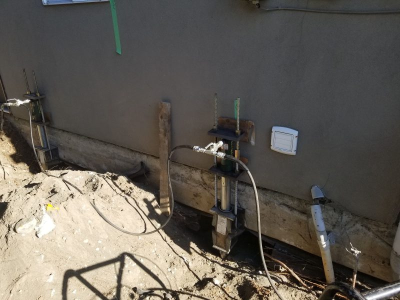 Richmond home with poor soil repair - process