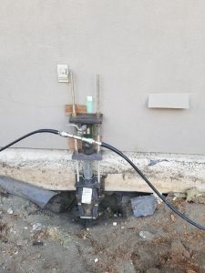 Richmond home with poor soil repair - process