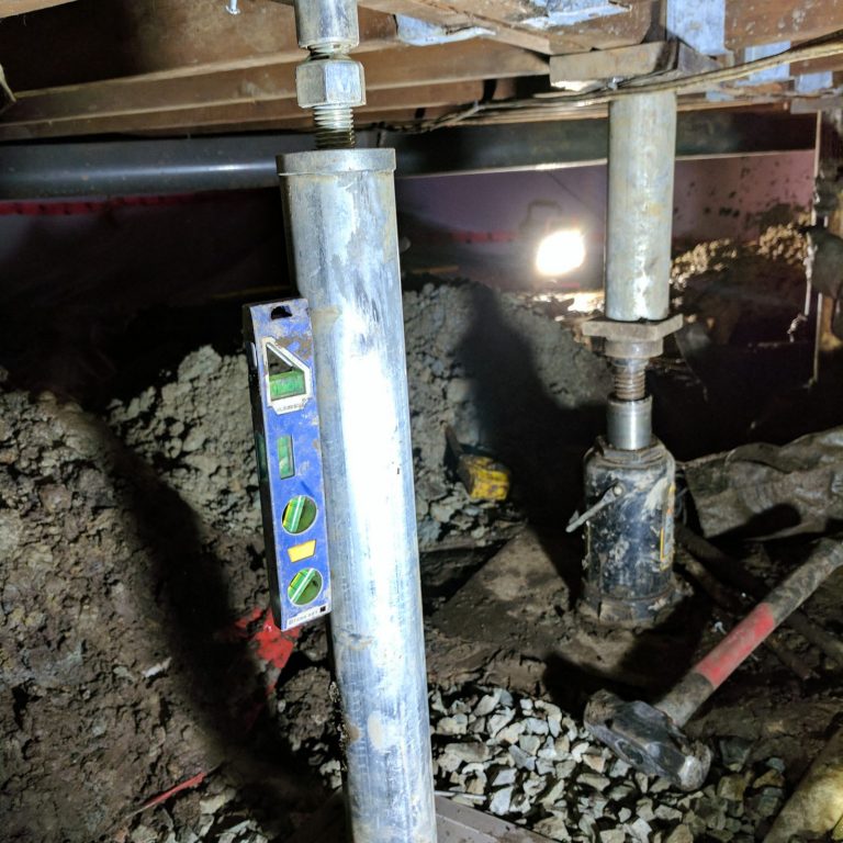 Support your Floors with Smart Jacks True Level Concrete