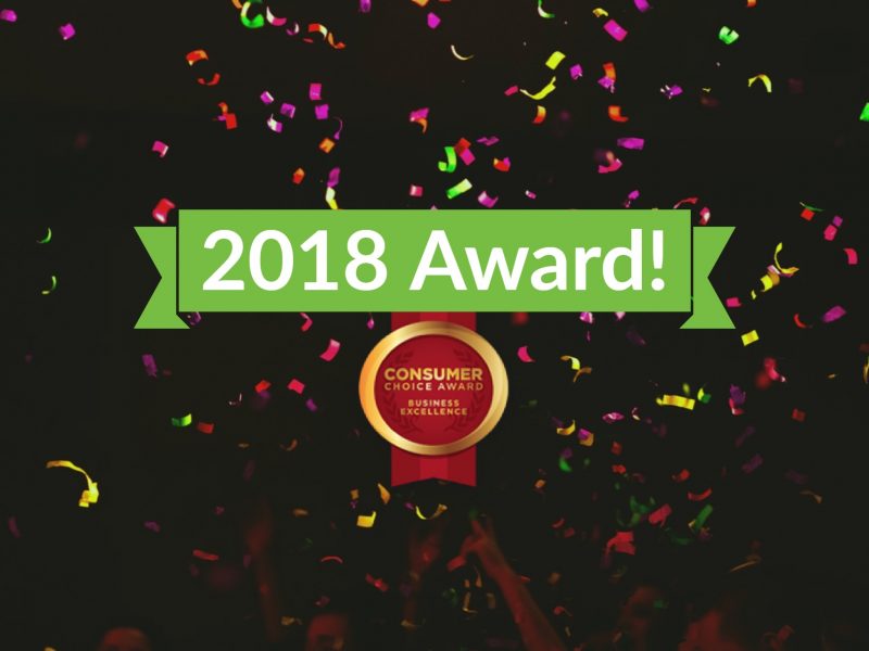 2018 Consumer Choice Award