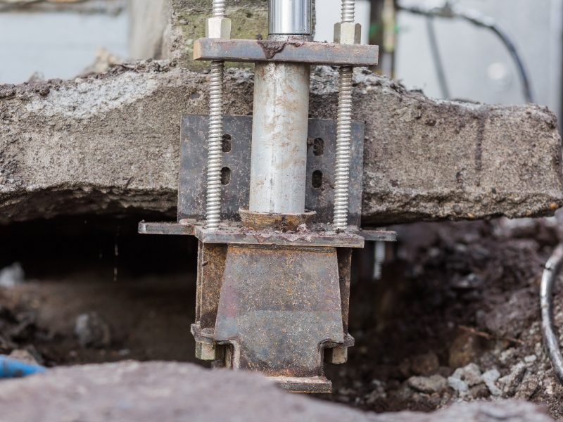 Foundation Lifting - East Vancouver, Tool close up