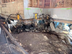 Foundation lift - Process