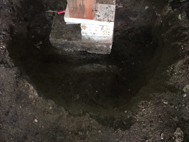 Foundation lift - Ground