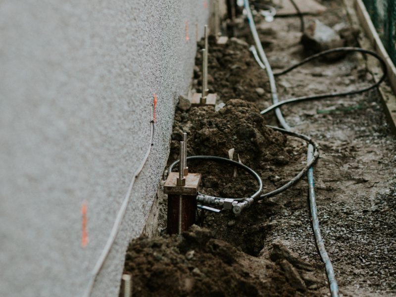 Image of wires during a repair