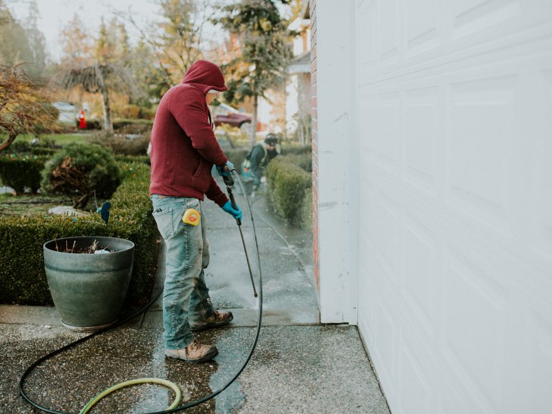 Concrete powerwash tool