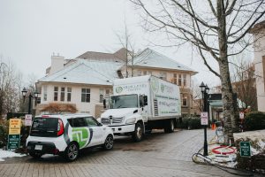 True Level Concrete truck in South Surrey