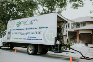 True Level Concrete truck service area