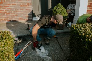 True Level staff doing repairs