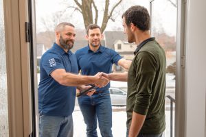 True Level Concrete Client Handshake