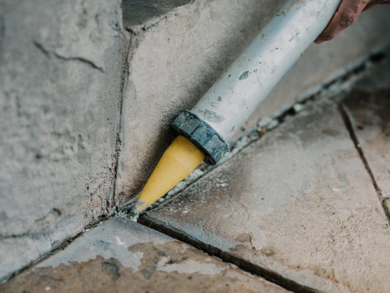 Close up stairs filling