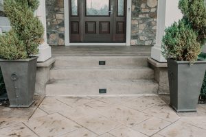 Image of stairs outside the house