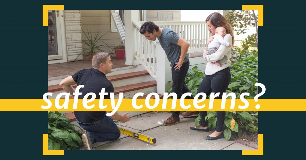 Family safety concern poster
