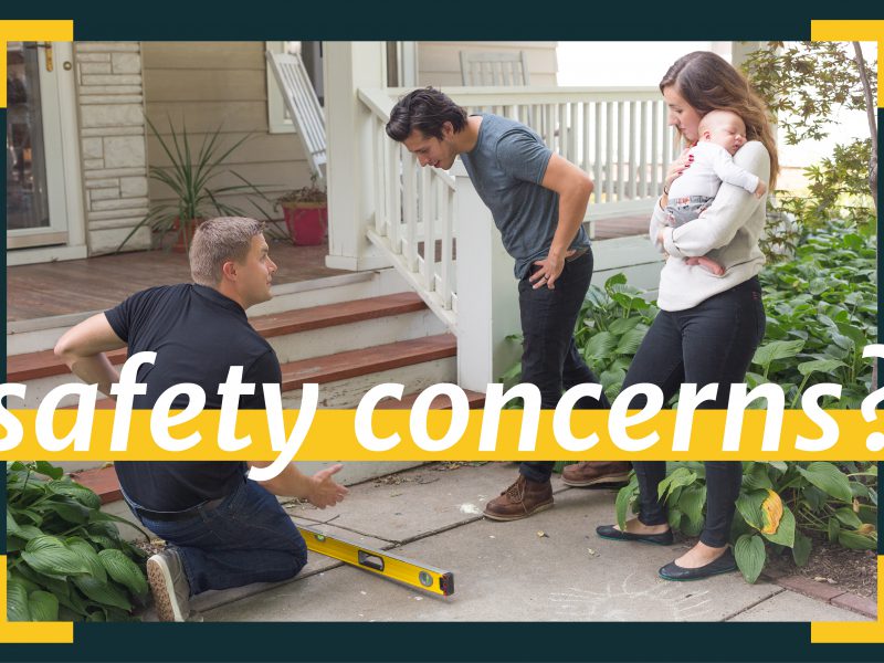 Family safety concern poster