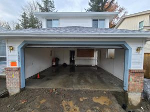Large crack in foundation of two-storey house - True Level Concrete