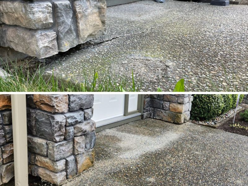 Mission Front Porch Concrete Repair