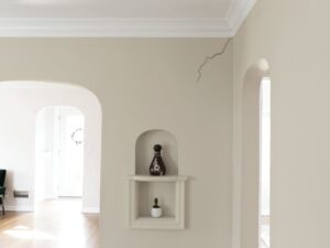 cracked wall inside home