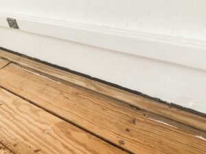 gap under wall foundation issues