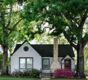 Home with chimney