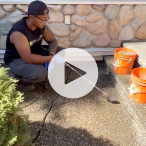 Video Play Concrete step repair transformation