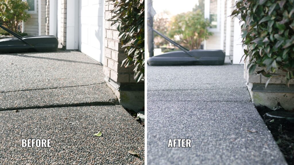 before and after free estimate page