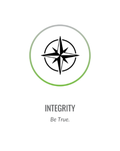 core values careers page integrity icon