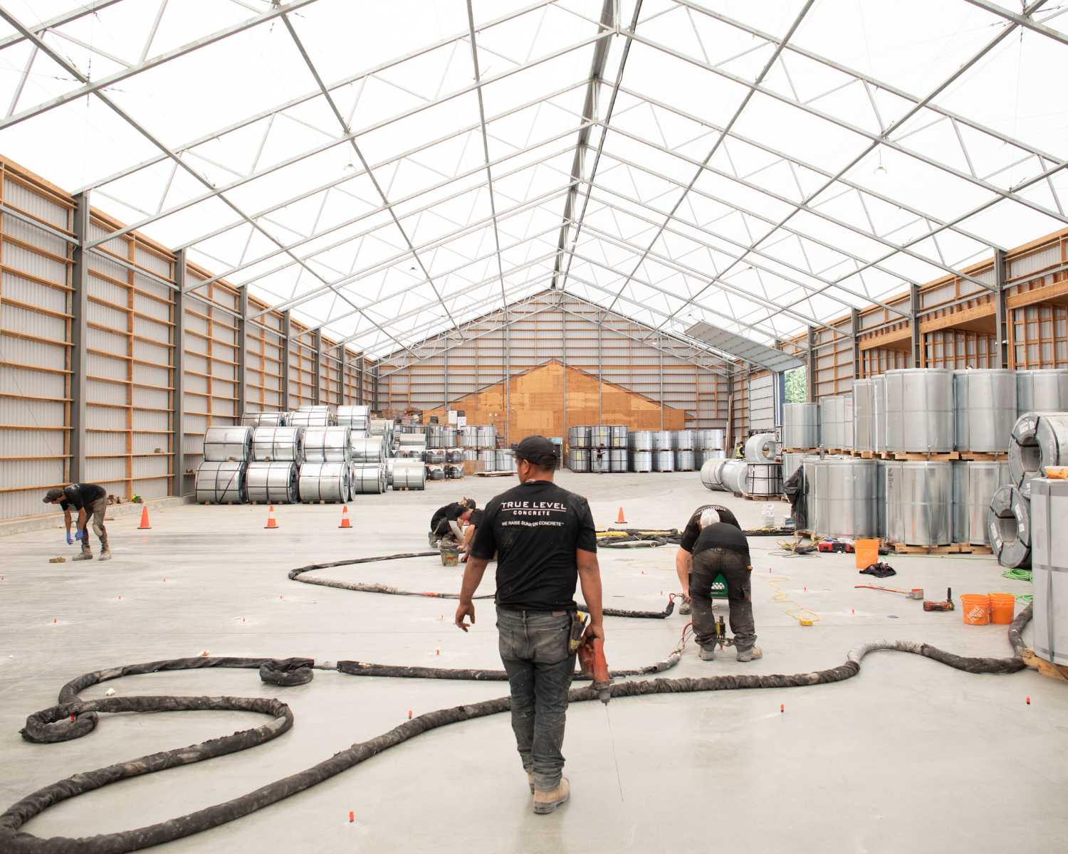 warehouse concrete repair