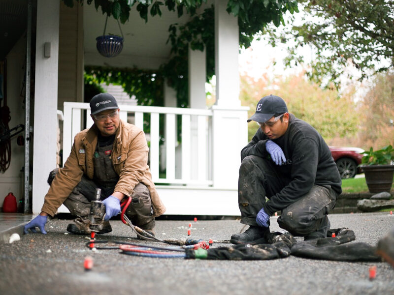 maple ridge driveway concrete repair experts