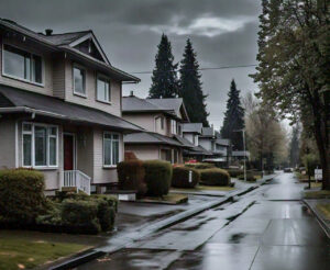 rainy vancouver weather neighbourhood house foundations