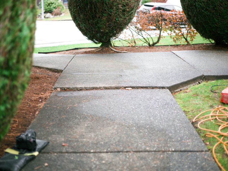 accessible mobility sidewalk concrete repair