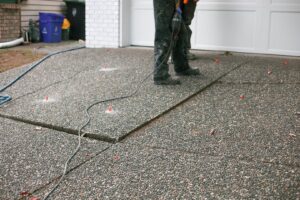 langley driveway before and after