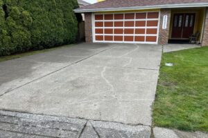After Driveway Repair Finished Driveway