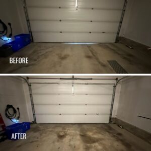garage floor concrete repair vancouver surrey richmond before and after