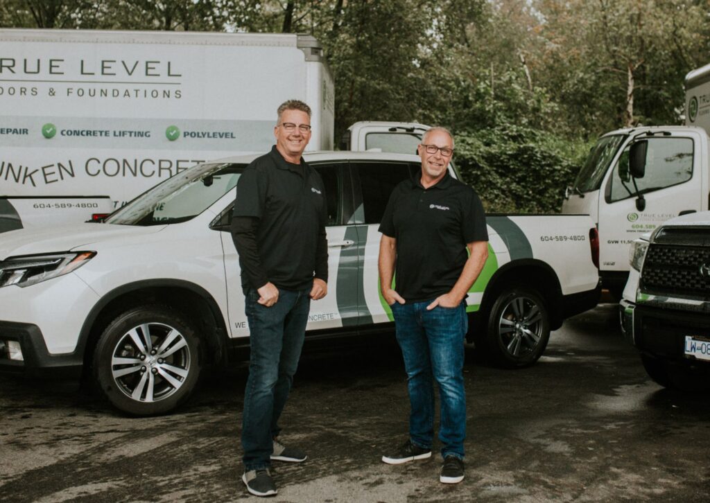 about us vic and cal true level concrete owners